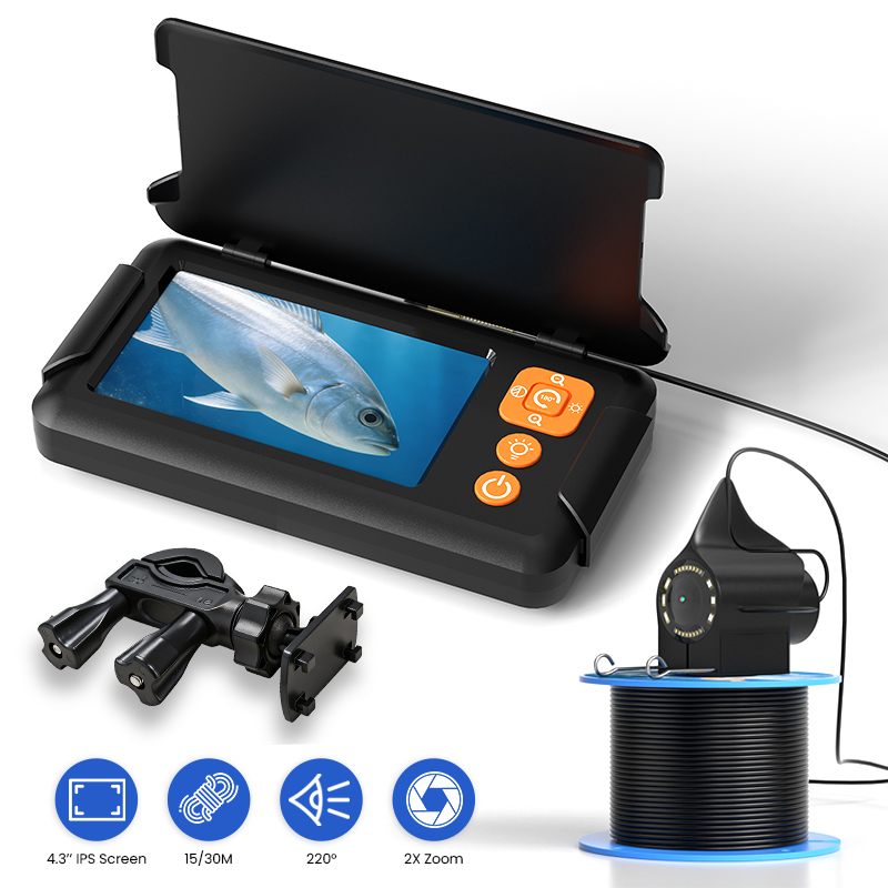 낚시 카메라 4.3인치 화면 15M/30M 케이블 수중 - Fishing Camera 리뷰 및 가격