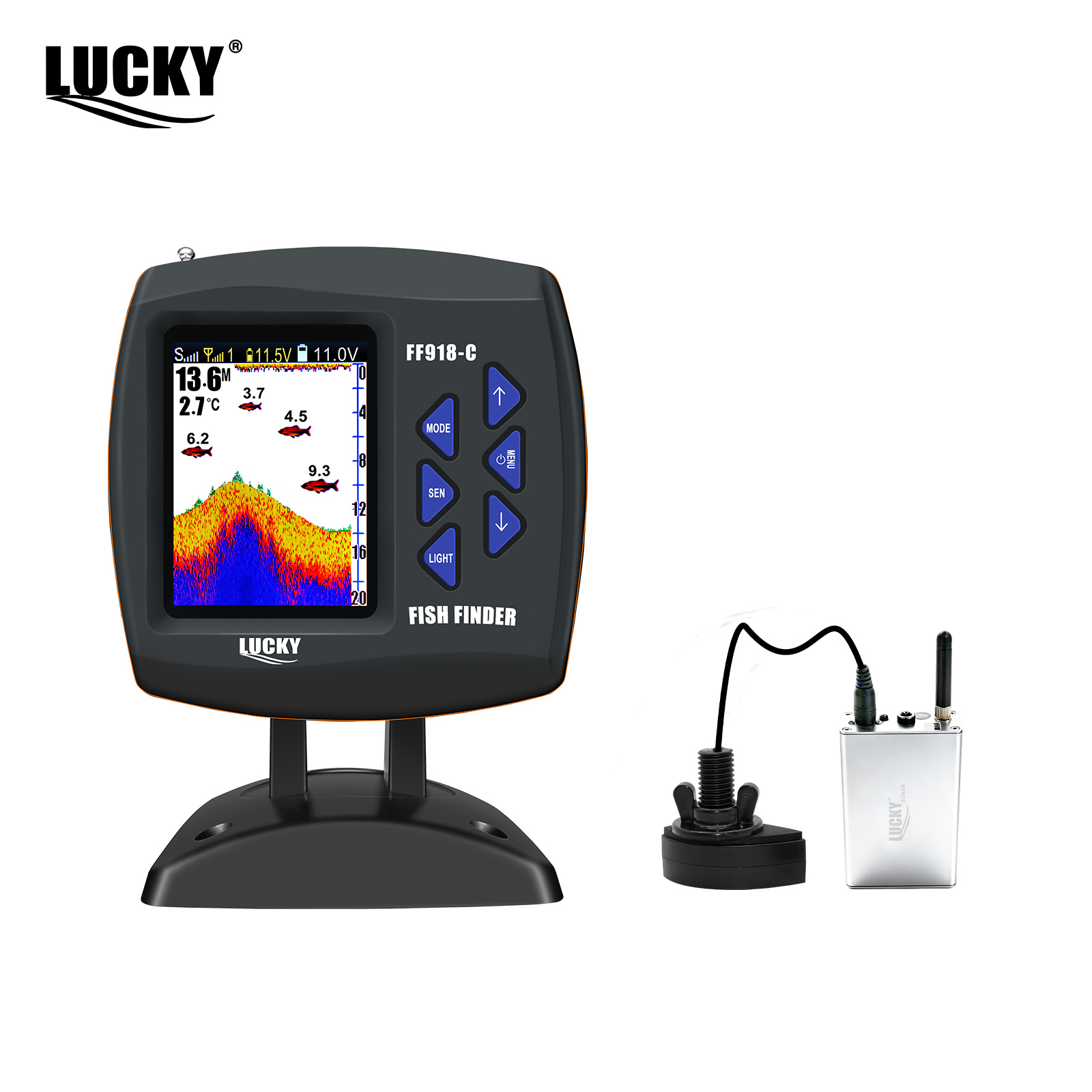 럭키 FF918 무선 원격 조종 보트 어군탐지기 300 - Fish Finder Gps 리뷰 및 가격
