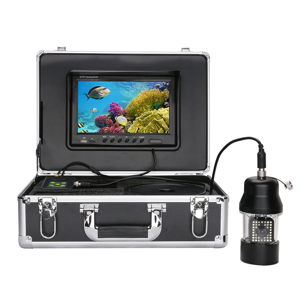 9인치 DVR 레코더 100m 수중 낚시 비디오 카메라 - Fishing Camera 리뷰 및 가격